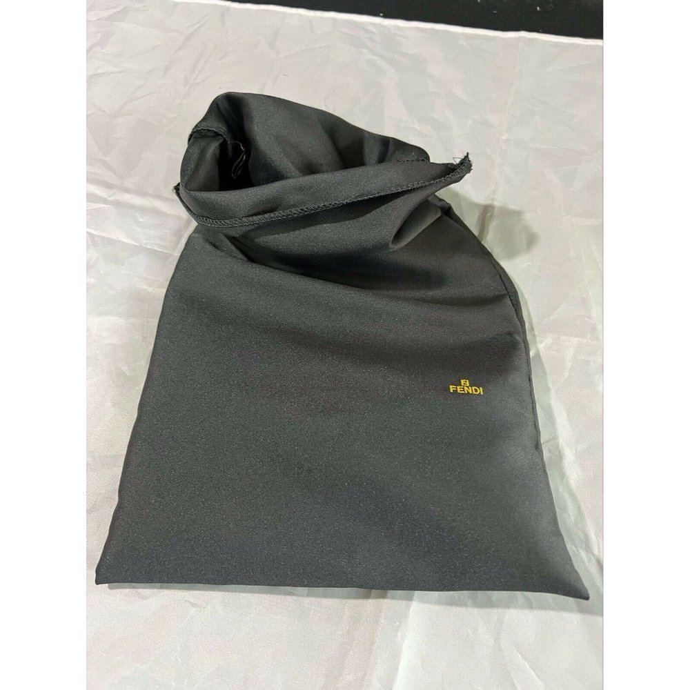 Fendi Storage Drawstring Dust Bag Polyester Black… - image 6